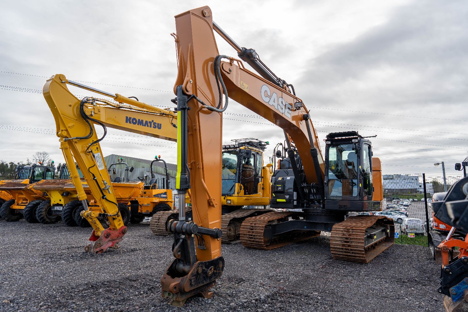 Excavator hire Northern Ireland